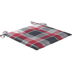 MAISON EXCLUSIVE - Chaises de jardin empilables avec coussins lot de 6 teck solide