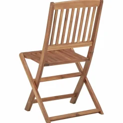 MAISON EXCLUSIVE - Chaises pliables d'extérieur lot de 8 bois d'acacia solide
