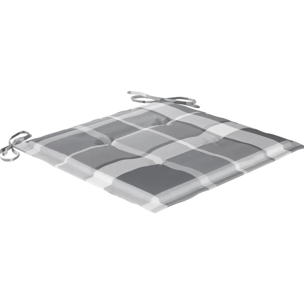 MAISON EXCLUSIVE - Chaises pliables de jardin avec coussins lot de 8 teck solide