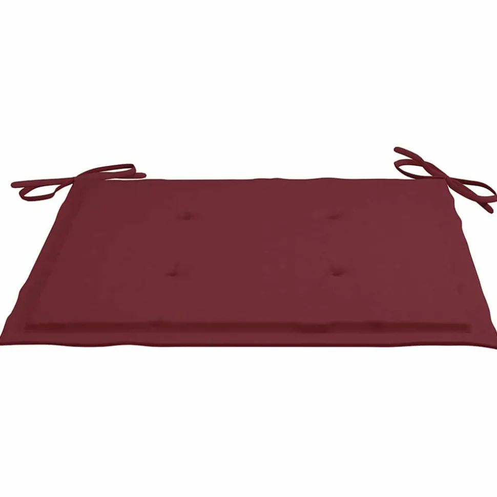 MAISON EXCLUSIVE - Chaises pliables de jardin avec coussins lot de 8 teck solide