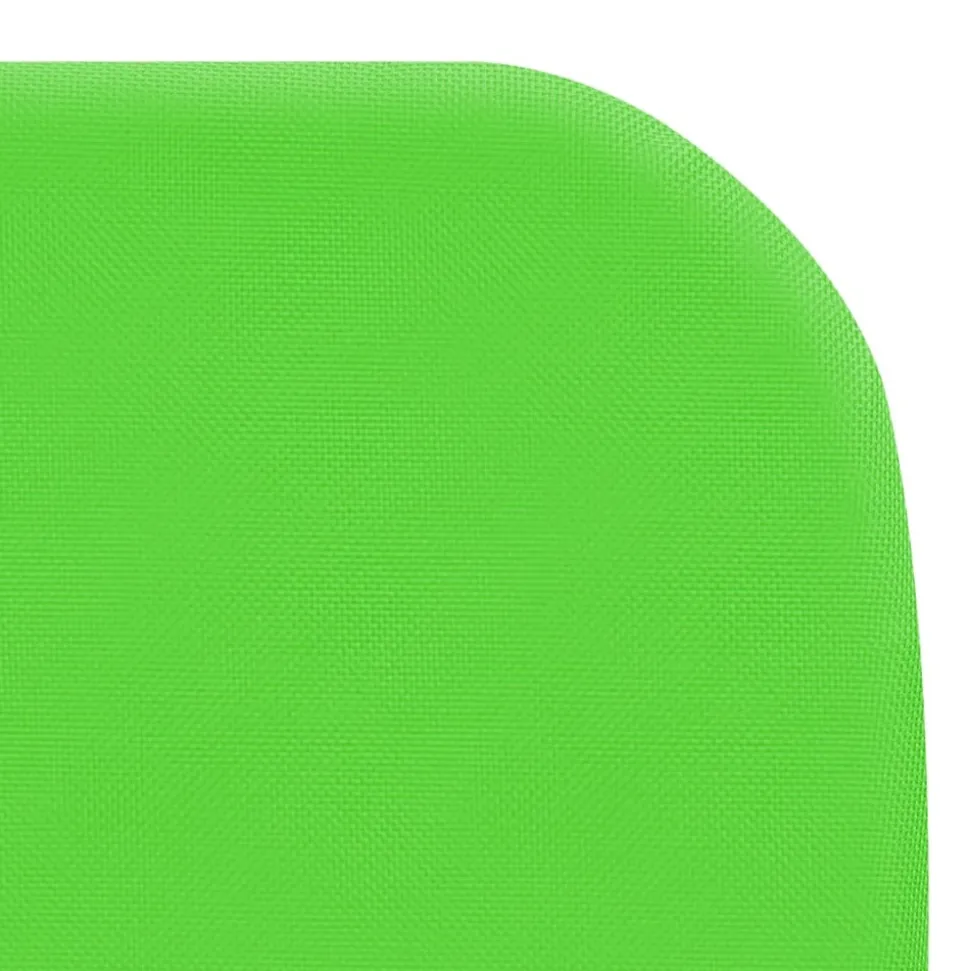 MAISON EXCLUSIVE - Chaises longues pliables lot de 2 acier et tissu vert