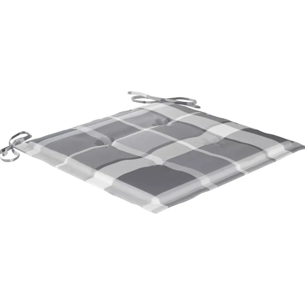 MAISON EXCLUSIVE - Chaises pliables de jardin avec coussins lot de 4 teck solide