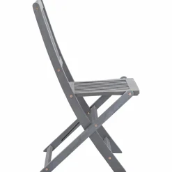 MAISON EXCLUSIVE - Chaises pliables d'extérieur lot de 2 bois d'acacia solide