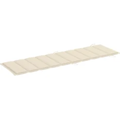 MAISON EXCLUSIVE - Chaises longues lot de 2 avec table et coussins acacia solide