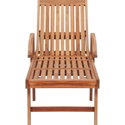 MAISON EXCLUSIVE - Chaises longues lot de 2 bois de teck solide