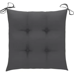 MAISON EXCLUSIVE - Chaises pliables de jardin avec coussins lot de 6 bois de teck