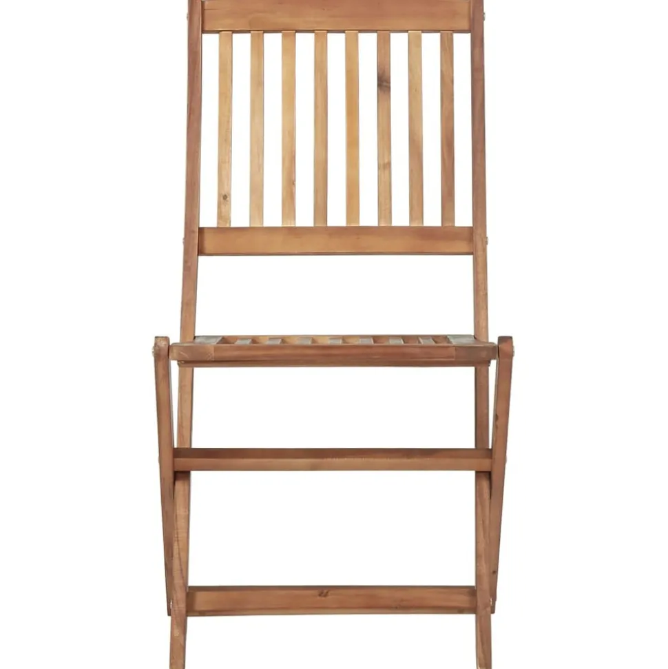 MAISON EXCLUSIVE - Chaises pliables d'extérieur lot de 6 bois d'acacia solide