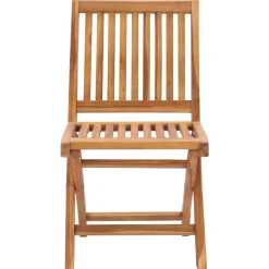 MAISON EXCLUSIVE - Chaises pliables de jardin avec coussins lot de 6 bois de teck