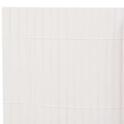 MAISON EXCLUSIVE - Clôture de jardin double face 90x400 cm blanc