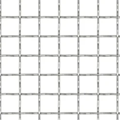 MAISON EXCLUSIVE - Clôture de jardin sertie acier inoxydable 50x50 cm 11x11x2 mm