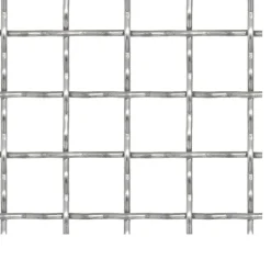 MAISON EXCLUSIVE - Clôture de jardin sertie acier inoxydable 100x85 cm 11x11x2 mm