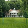 MAISON EXCLUSIVE - Clôture euro acier 20x1,2 m vert