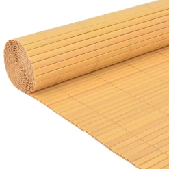 MAISON EXCLUSIVE - Clôture de jardin double face pvc 90 x 300 cm jaune