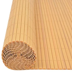 MAISON EXCLUSIVE - Clôture de jardin double face pvc 90 x 300 cm jaune