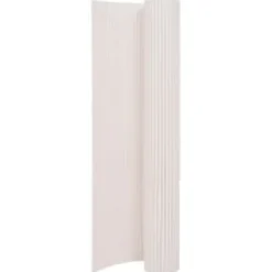 MAISON EXCLUSIVE - Clôture de jardin double face 110x300 cm blanc