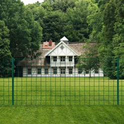 MAISON EXCLUSIVE - Clôture euro acier 20x1,5 m vert