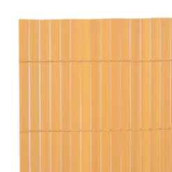 MAISON EXCLUSIVE - Clôture de jardin double face 110x300 cm jaune