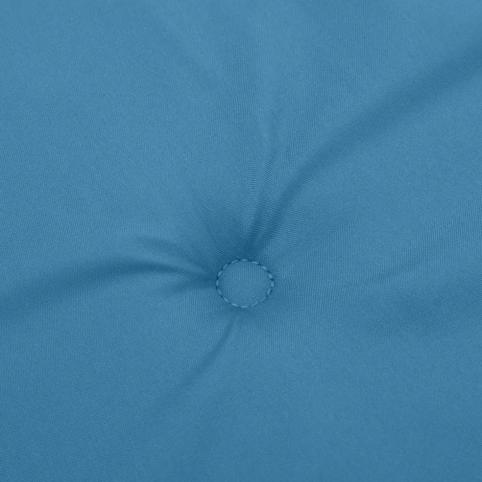 MAISON EXCLUSIVE - Coussin de chaise longue bleu mélangé (75+105) x 50 x 4 cm tissu