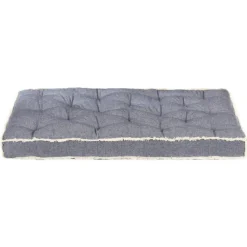 MAISON EXCLUSIVE - Coussin de canapé palette bleu 120x80x10 cm
