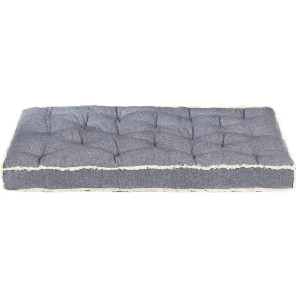 MAISON EXCLUSIVE - Coussin de canapé palette bleu 120x80x10 cm