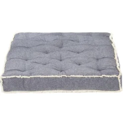 MAISON EXCLUSIVE - Coussin de canapé palette bleu 120x80x10 cm