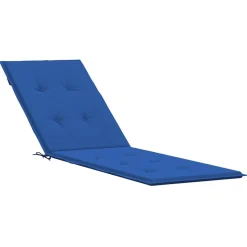 MAISON EXCLUSIVE - Coussin de chaise de terrasse bleu royal (75+105)x50x4 cm