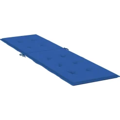 MAISON EXCLUSIVE - Coussin de chaise de terrasse bleu royal (75+105)x50x4 cm