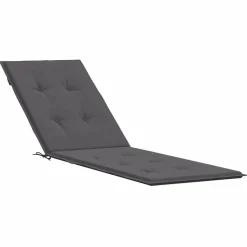MAISON EXCLUSIVE - Coussin de chaise de terrasse anthracite (75+105)x50x4 cm