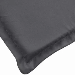 MAISON EXCLUSIVE - Coussin de chaise de terrasse anthracite (75+105)x50x4 cm