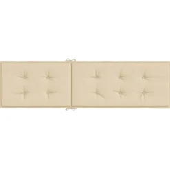 MAISON EXCLUSIVE - Coussin de chaise de terrasse beige (75+105)x50x4 cm