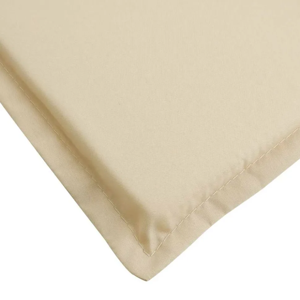 MAISON EXCLUSIVE - Coussin de chaise de terrasse beige (75+105)x50x4 cm