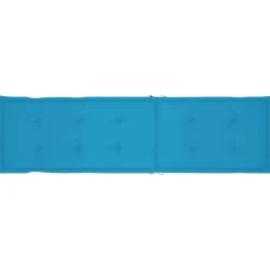 MAISON EXCLUSIVE - Coussin de chaise de terrasse bleu (75+105)x50x4 cm