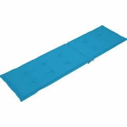 MAISON EXCLUSIVE - Coussin de chaise de terrasse bleu (75+105)x50x4 cm