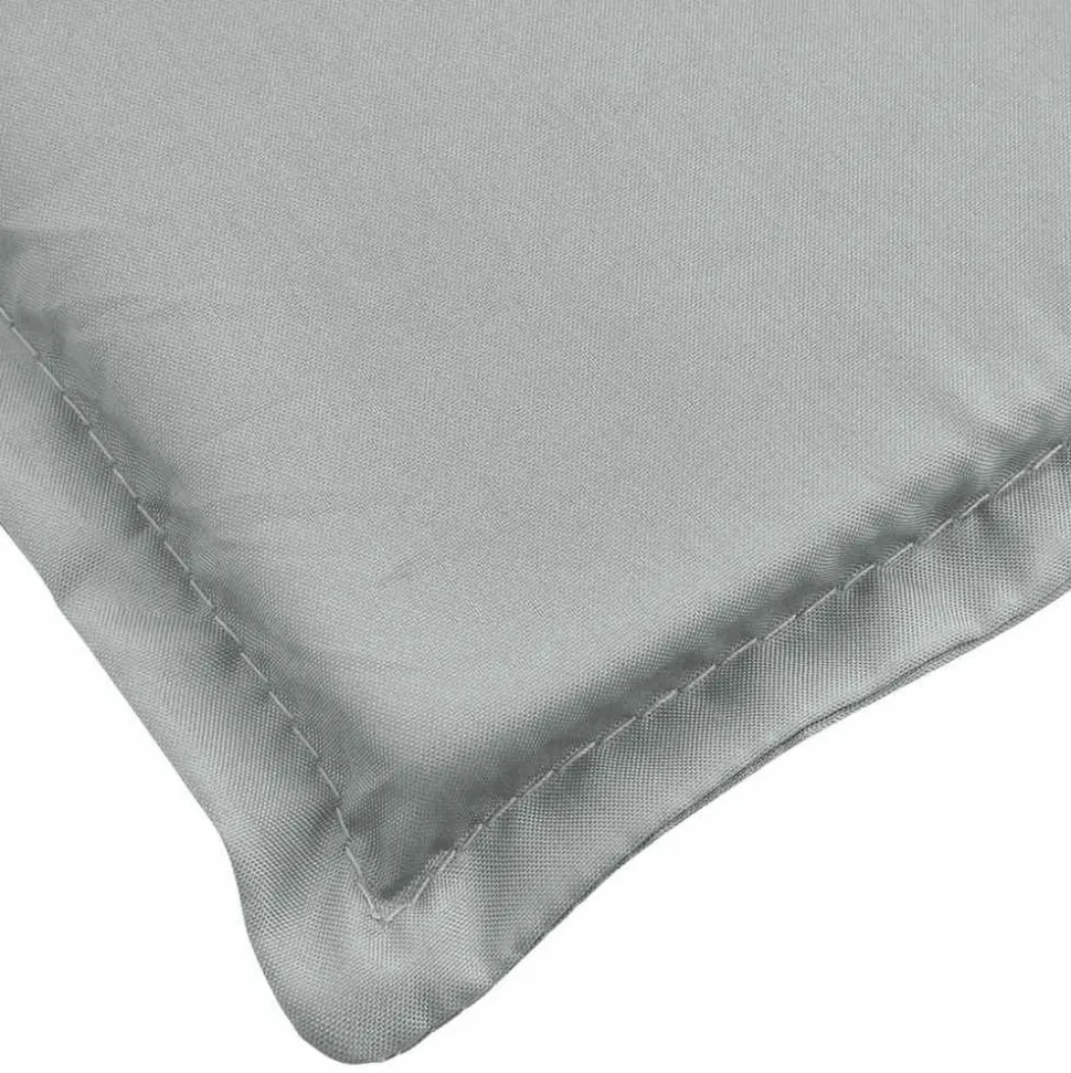 MAISON EXCLUSIVE - Coussin de chaise longue gris clair mélangé (75+105) x 50 x 4 cm