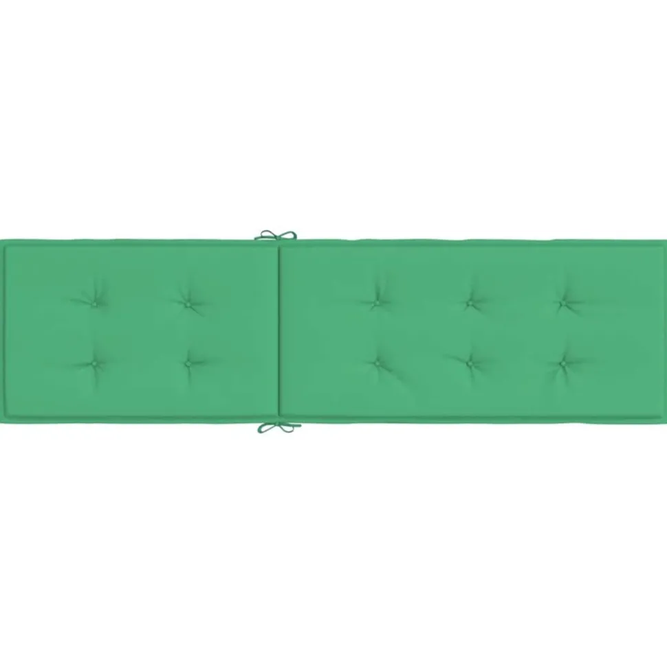 MAISON EXCLUSIVE - Coussin de chaise de terrasse vert (75+105)x50x4 cm