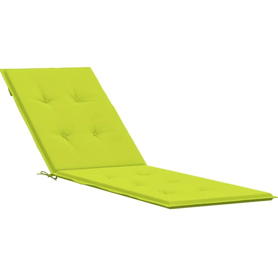 MAISON EXCLUSIVE - Coussin de chaise de terrasse vert vif (75+105)x50x4 cm