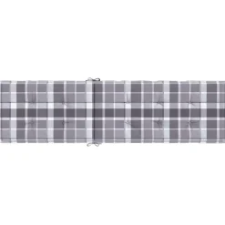 MAISON EXCLUSIVE - Coussin de chaise de terrasse carreaux gris (75+105)x50x4 cm
