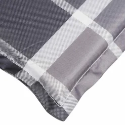 MAISON EXCLUSIVE - Coussin de chaise de terrasse carreaux gris (75+105)x50x4 cm