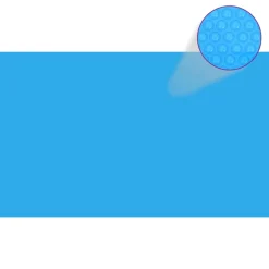 MAISON EXCLUSIVE - Couverture de piscine rectangulaire 1000x600 cm pe bleu