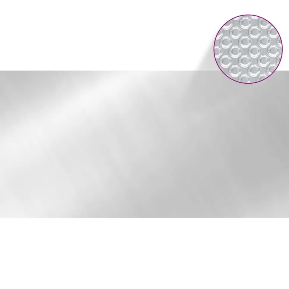 MAISON EXCLUSIVE - Couverture de piscine argenté 549x274 cm pe