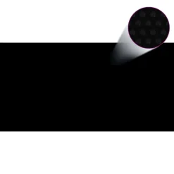 MAISON EXCLUSIVE - Couverture de piscine noir 732 x 366 cm pe