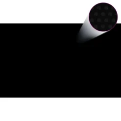 MAISON EXCLUSIVE - Couverture de piscine rectangulaire 1000x600 cm pe noir