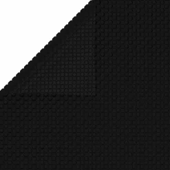 MAISON EXCLUSIVE - Couverture de piscine rectangulaire 1000x600 cm pe noir