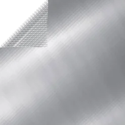 MAISON EXCLUSIVE - Couverture de piscine argenté 975x488 cm pe