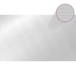 MAISON EXCLUSIVE - Couverture de piscine rectangulaire 500x300 cm pe argenté