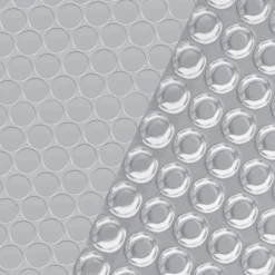 MAISON EXCLUSIVE - Couverture de piscine argenté 450x220 cm pe