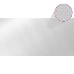 MAISON EXCLUSIVE - Couverture de piscine argenté 488x244 cm pe