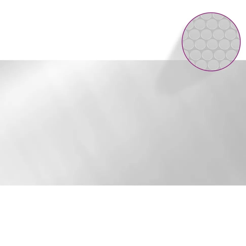 MAISON EXCLUSIVE - Couverture de piscine argenté 488x244 cm pe