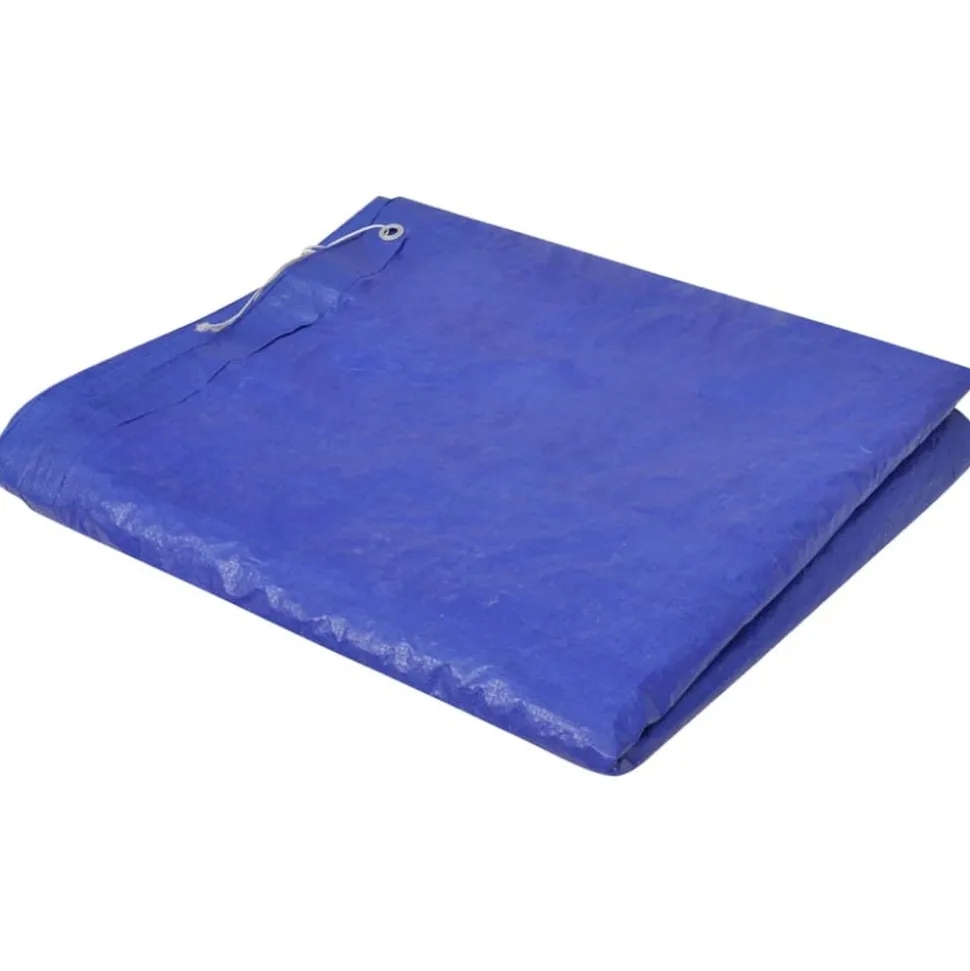 MAISON EXCLUSIVE - Couvertures de piscine 2 pcs pe rectangulaire 90 g/m² 400x207cm