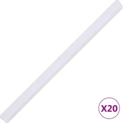 MAISON EXCLUSIVE - Écran d'intimité de jardin pvc 35x0,19m gris d'aspect de pierre